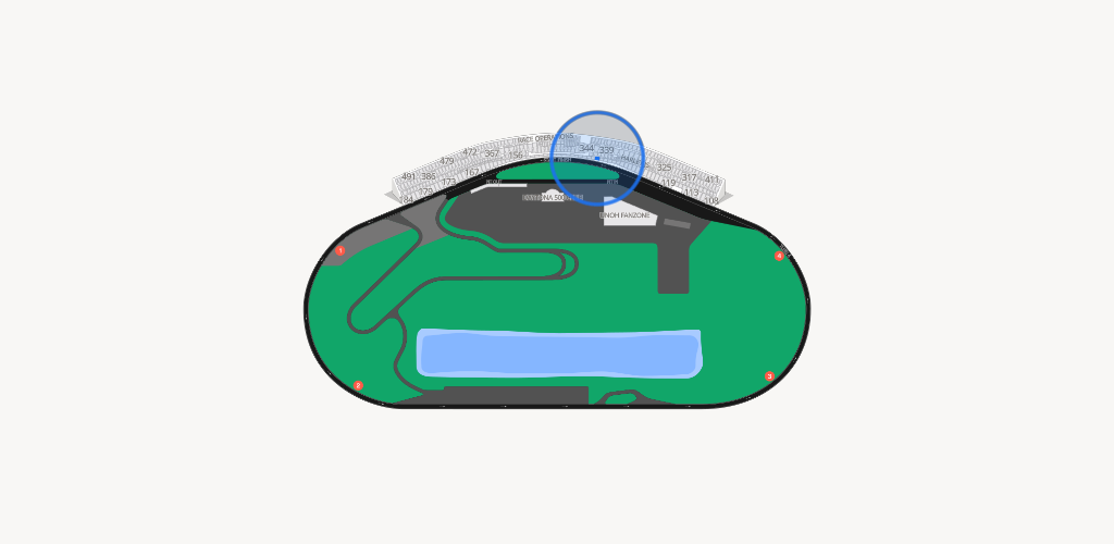 Daytona International Speedway Seating Chart