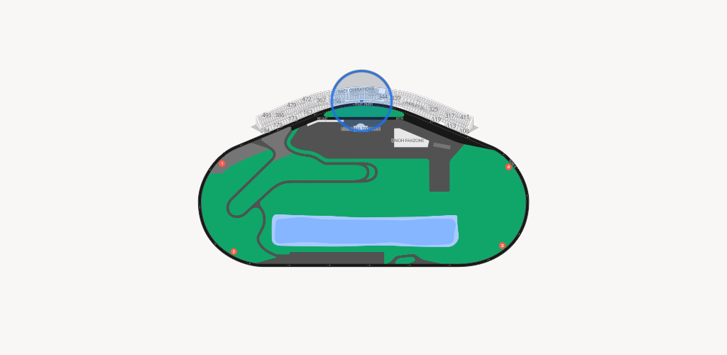 Daytona International Speedway Seating Chart