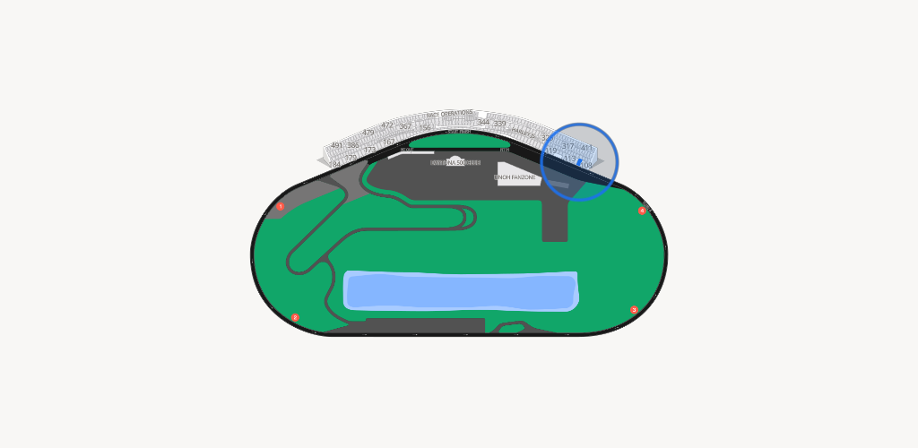 Daytona International Speedway Seating Chart