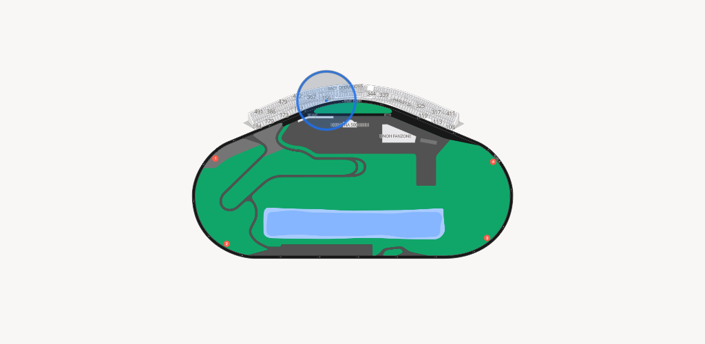 Daytona International Speedway Seating Chart