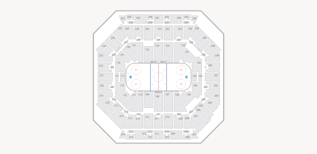 DCU Center Seating Chart