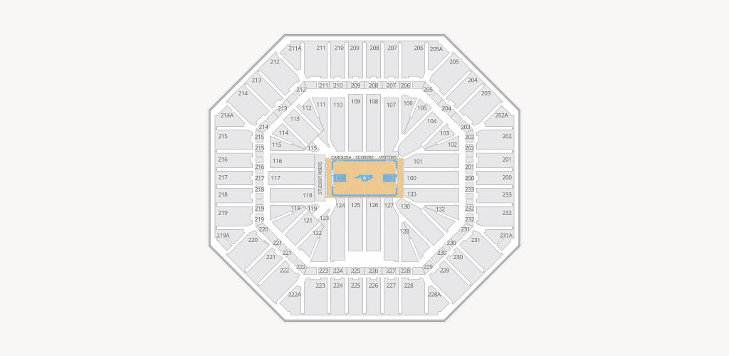 Dean Smith Center Seating Chart