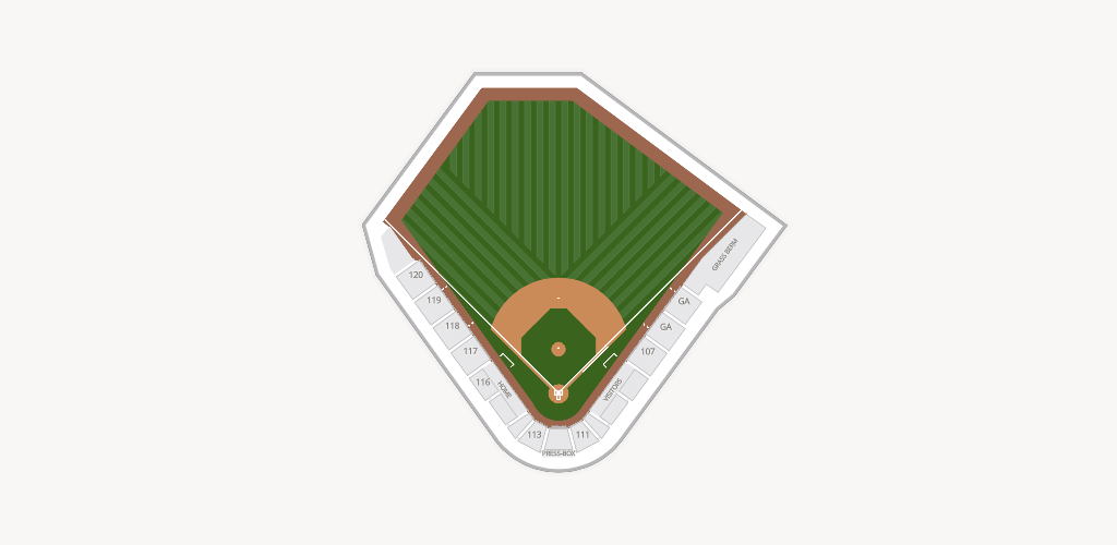 Dehler Park Seating Chart
