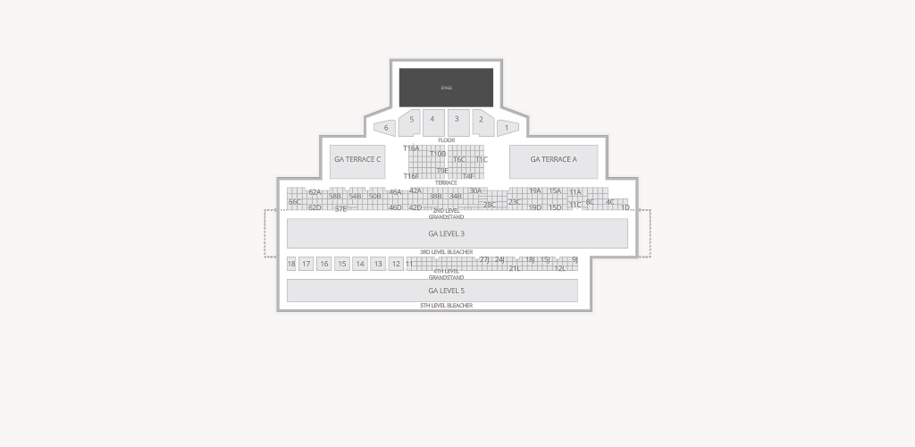 Del Mar Fairgrounds Seating Chart