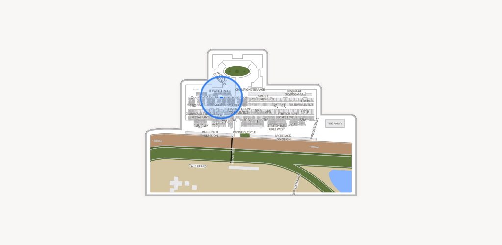 Del Mar Thoroughbred Club Seating Chart