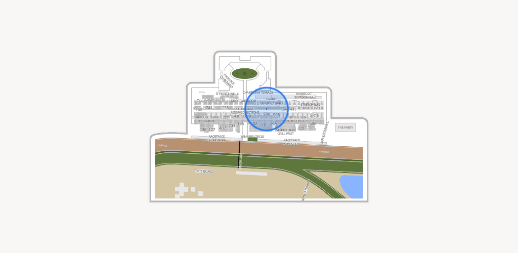 Del Mar Thoroughbred Club Seating Chart