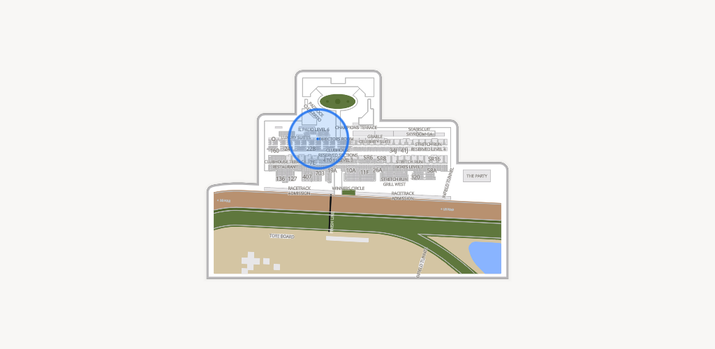 Del Mar Thoroughbred Club Seating Chart