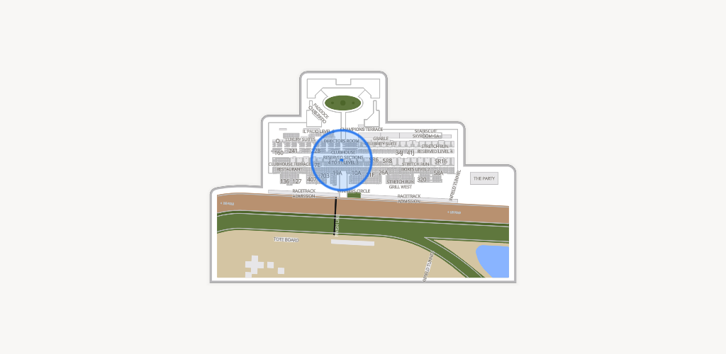 Del Mar Thoroughbred Club Seating Chart