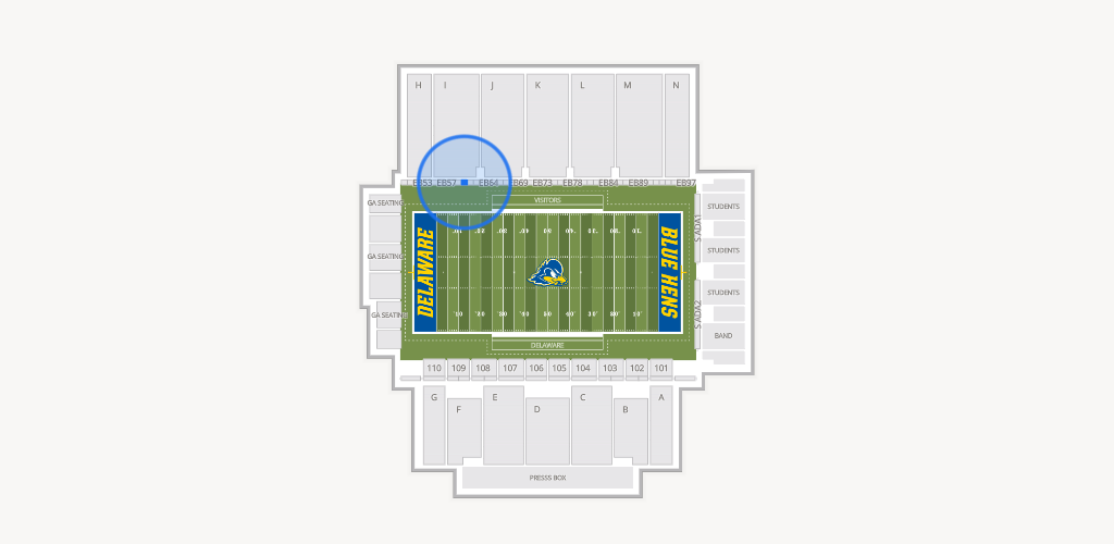 Delaware Stadium Seating Chart