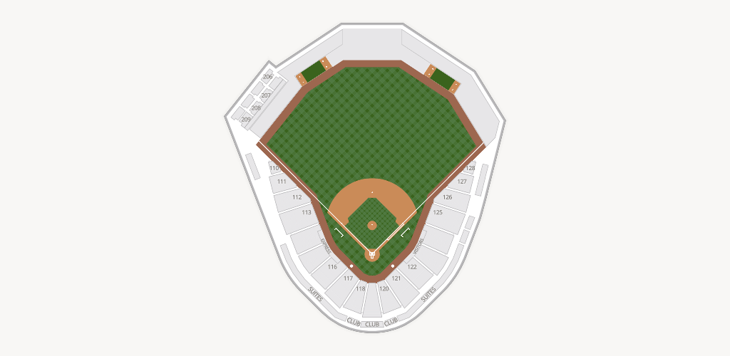 Dell Diamond Seating Chart