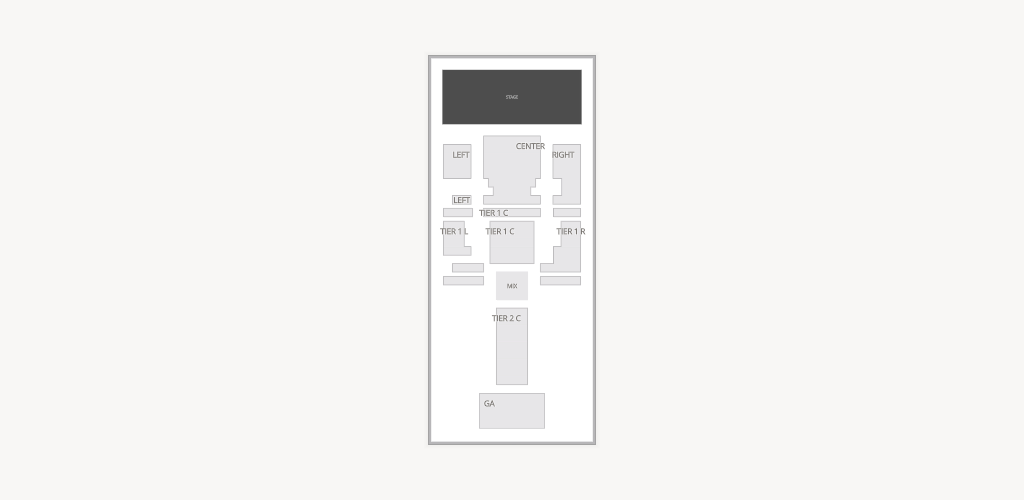 Delmar Hall Seating Chart