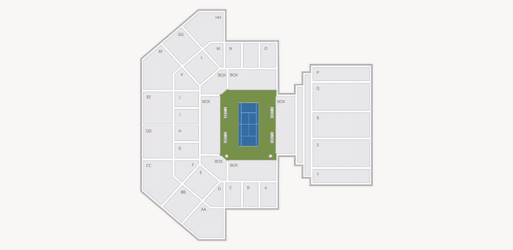 Delray Beach Tennis Center Seating Chart