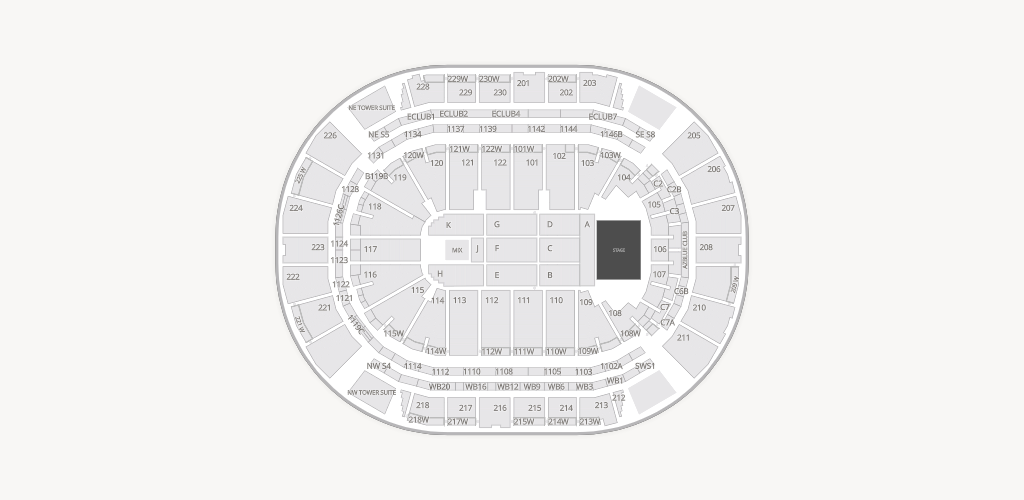 Desert Diamond Arena Seating Chart