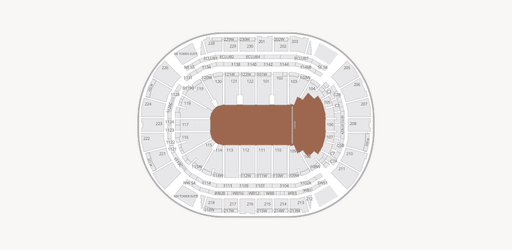 Desert Diamond Arena Seating Chart