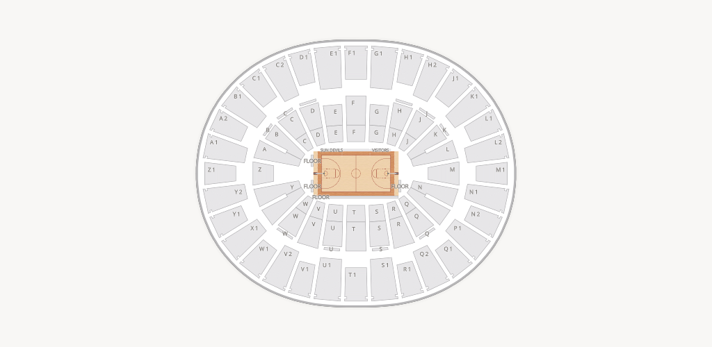 Desert Financial Arena Seating Chart