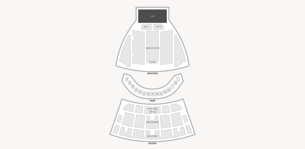 Detroit Opera House Seating Chart