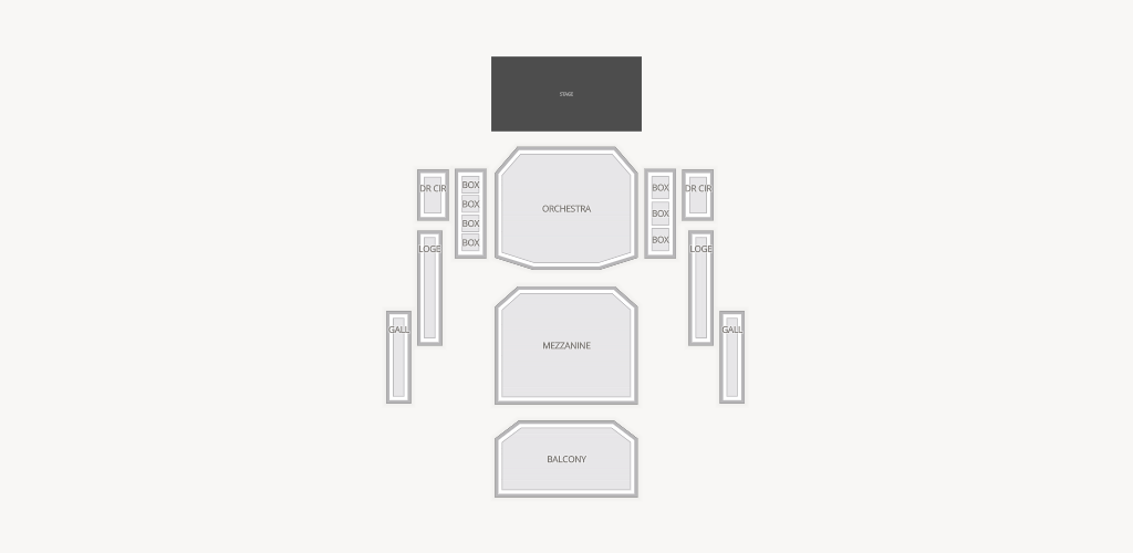 DeVos Performance Hall Seating Chart