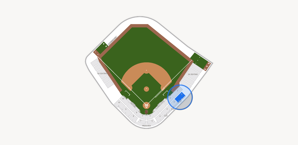 Dick Howser Stadium Seating Chart