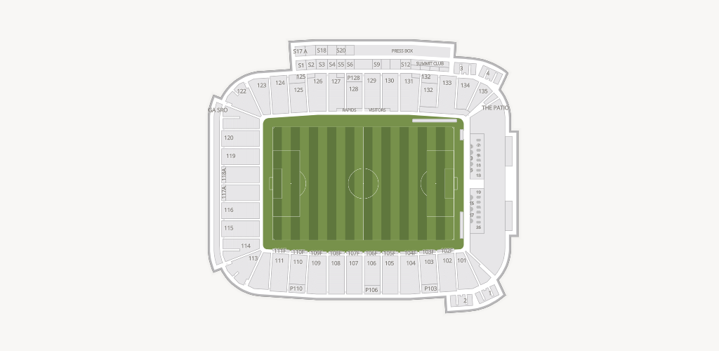 Dick's Sporting Goods Park Seating Chart