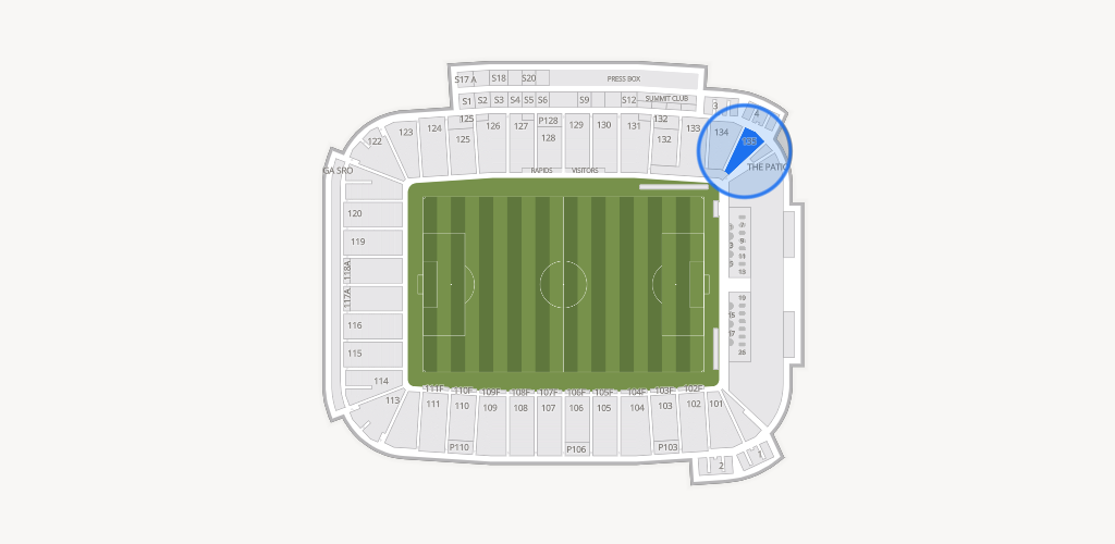 Dick's Sporting Goods Park Seating Chart