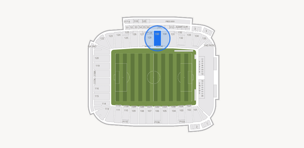 Dick's Sporting Goods Park Seating Chart