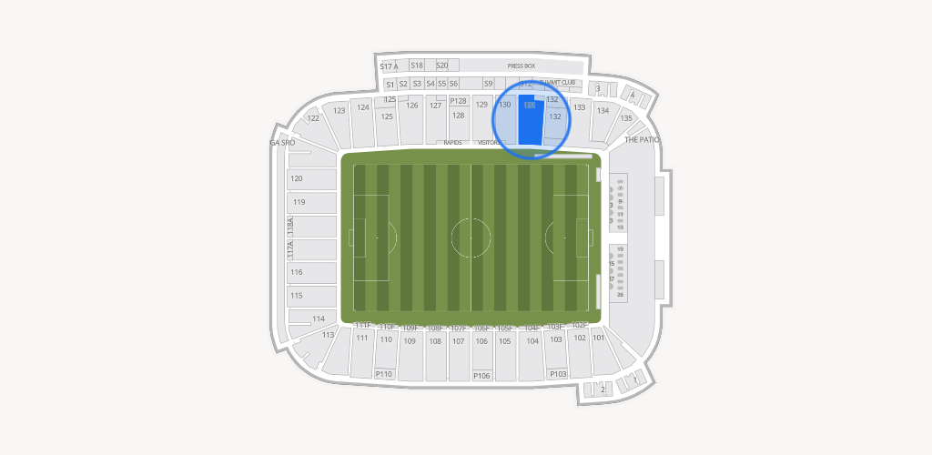 Dick's Sporting Goods Park Seating Chart