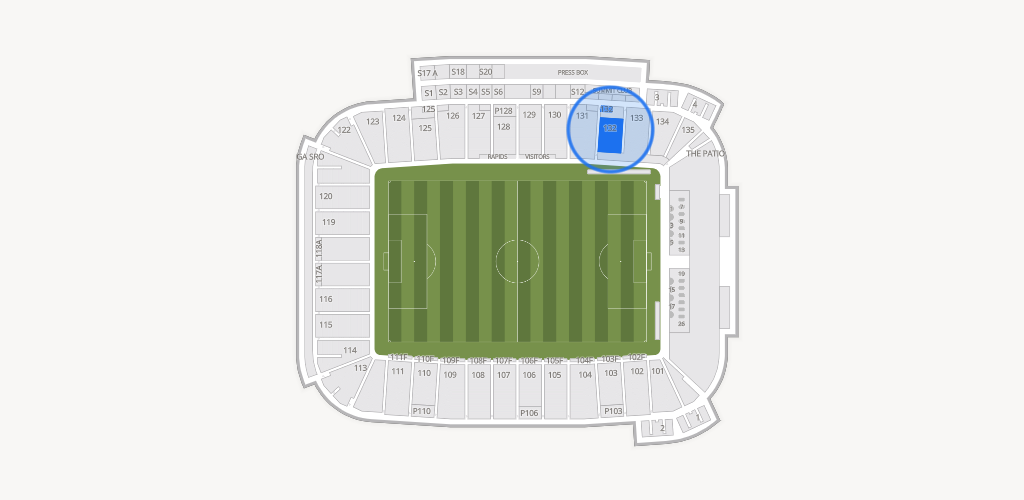Dick's Sporting Goods Park Seating Chart