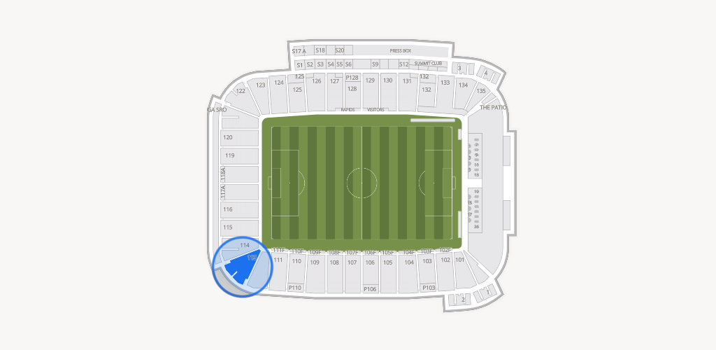 Dick's Sporting Goods Park Seating Chart