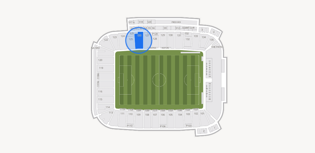 Dick's Sporting Goods Park Seating Chart