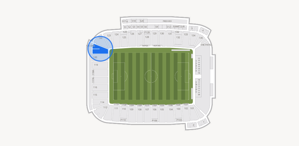 Dick's Sporting Goods Park Seating Chart