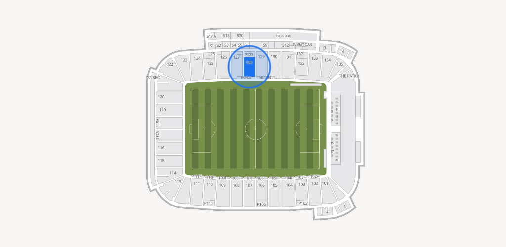 Dick's Sporting Goods Park Seating Chart