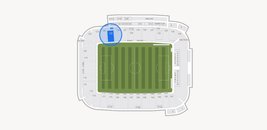 Dick's Sporting Goods Park Seating Chart