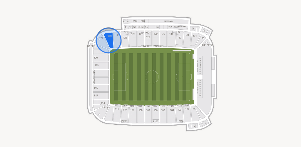 Dick's Sporting Goods Park Seating Chart