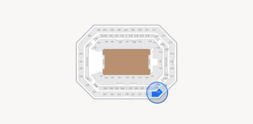 Dickies Arena Seating Chart