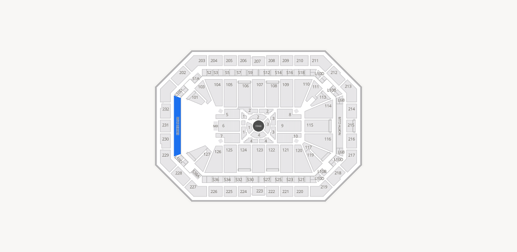 Dickies Arena Seating Chart