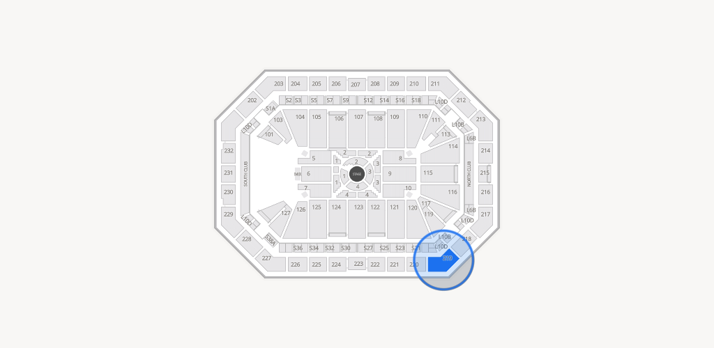 Dickies Arena Seating Chart