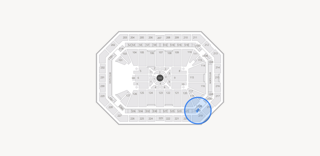 Dickies Arena Seating Chart