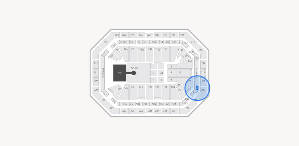Dickies Arena Seating Chart