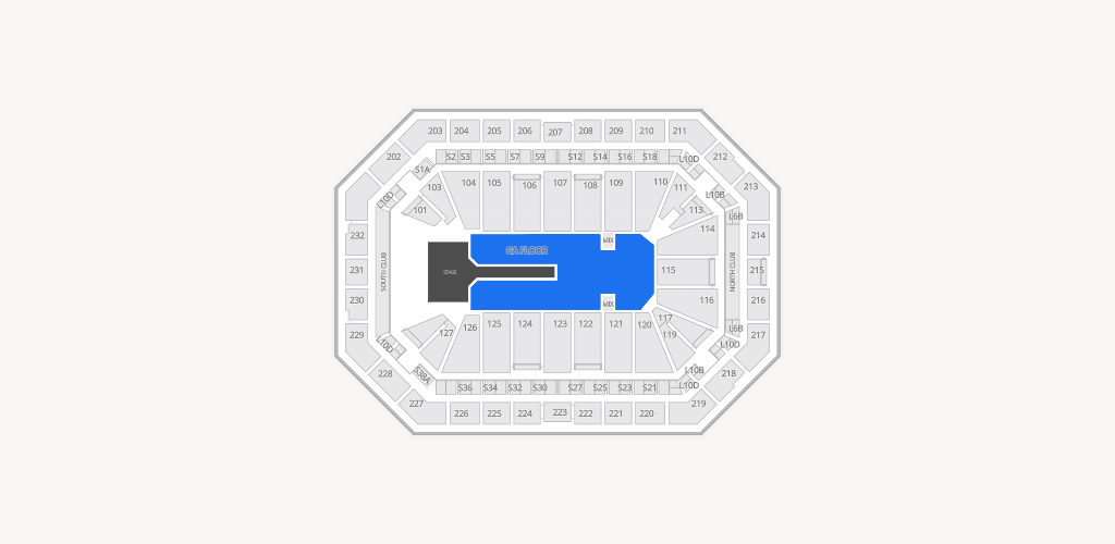 Dickies Arena Seating Chart