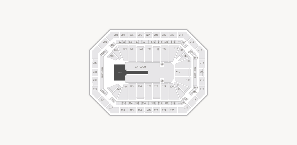 Dickies Arena Seating Chart