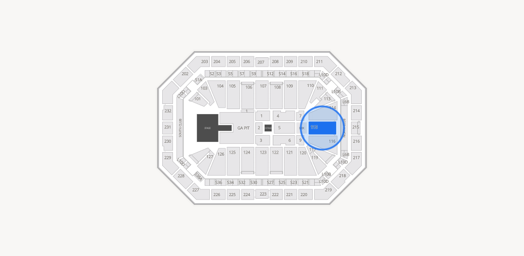 Dickies Arena Seating Chart