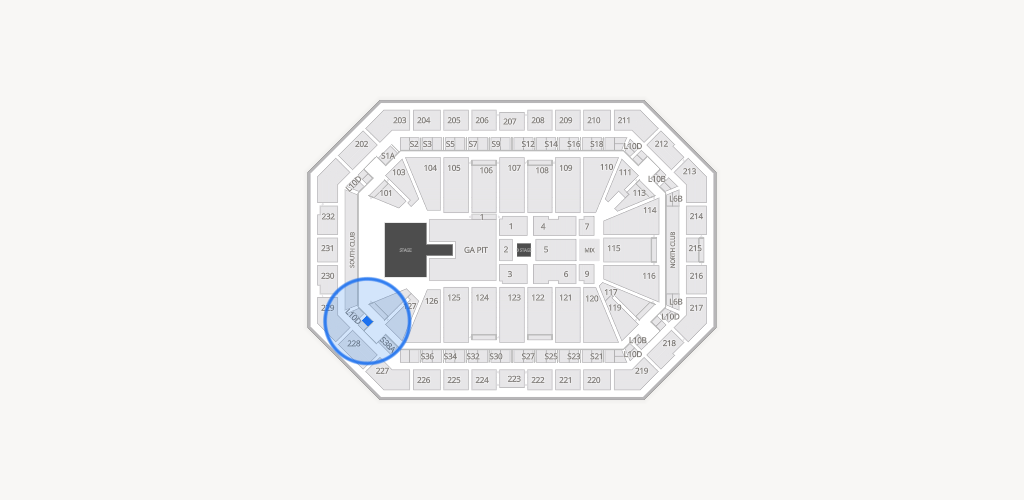 Dickies Arena Seating Chart