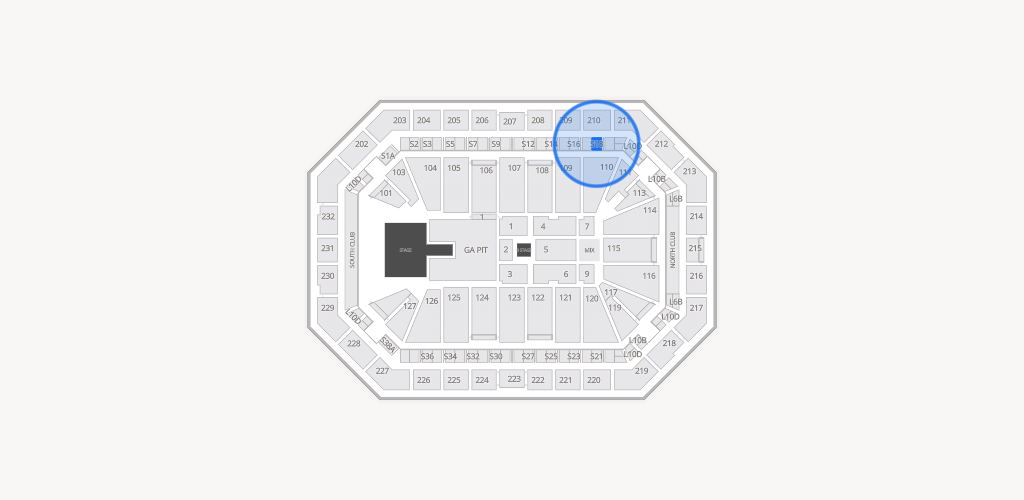 Dickies Arena Seating Chart