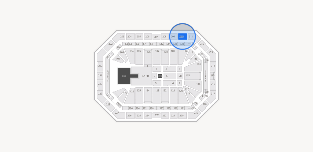Dickies Arena Seating Chart