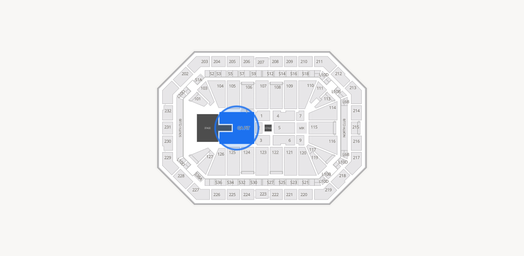 Dickies Arena Seating Chart