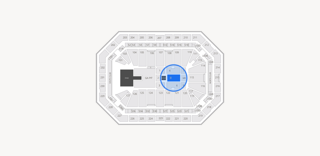 Dickies Arena Seating Chart