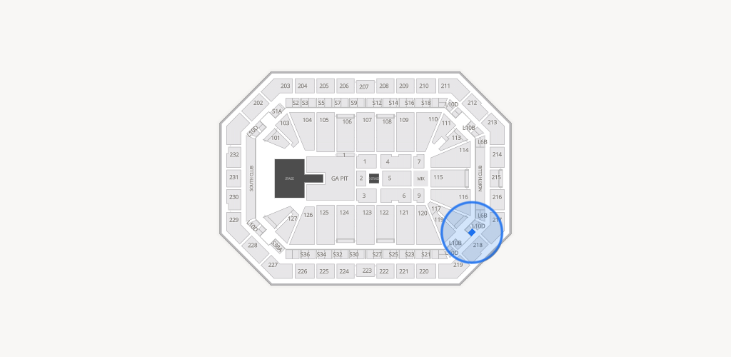 Dickies Arena Seating Chart