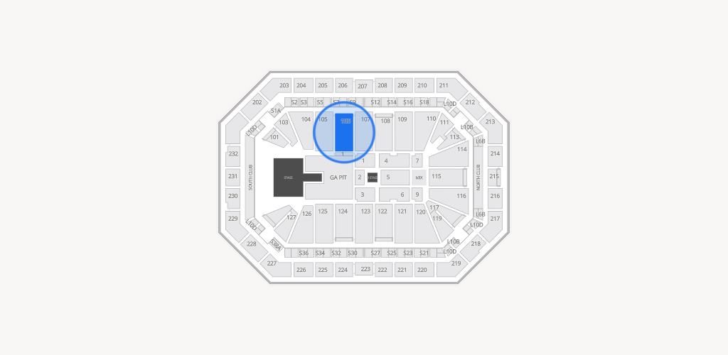 Dickies Arena Seating Chart