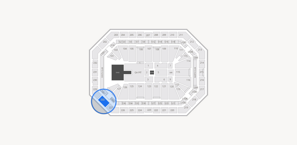 Dickies Arena Seating Chart