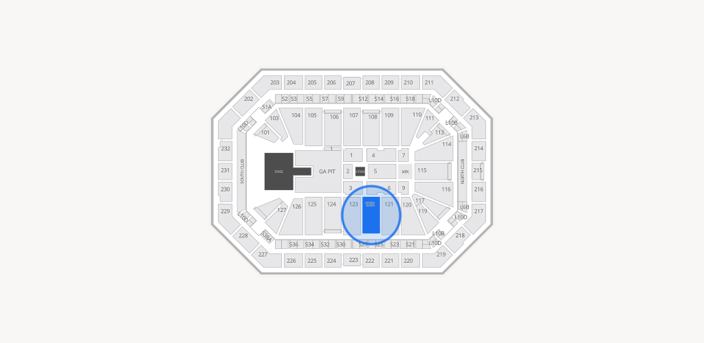 Dickies Arena Seating Chart